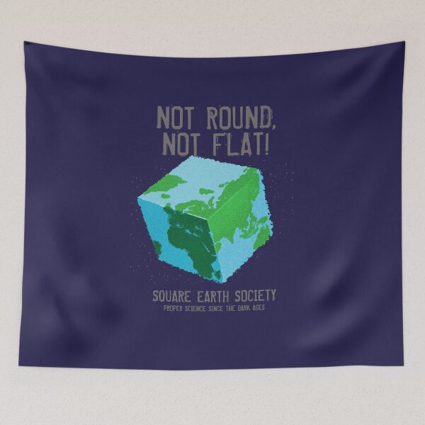 Item preview, Square Earth Society designed and sold by urbancrab.