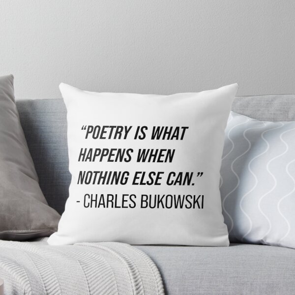 Item preview, Charles Bukowski Quote designed and sold by Texterns.