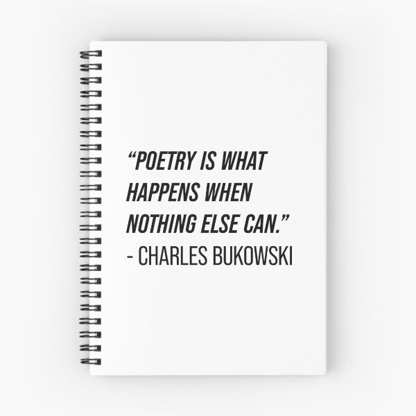 Item preview, Charles Bukowski Quote designed and sold by Texterns.