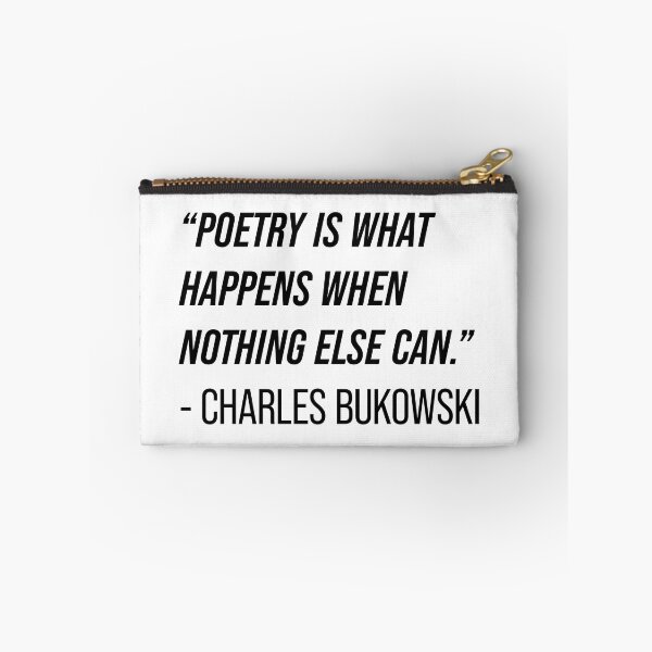 Item preview, Charles Bukowski Quote designed and sold by Texterns.