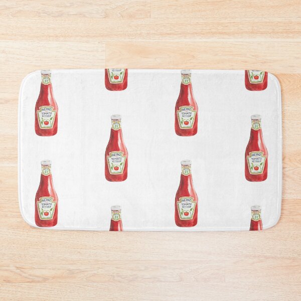 Item preview, Classic ketchup bottle watercolor designed and sold by heartofanna.
