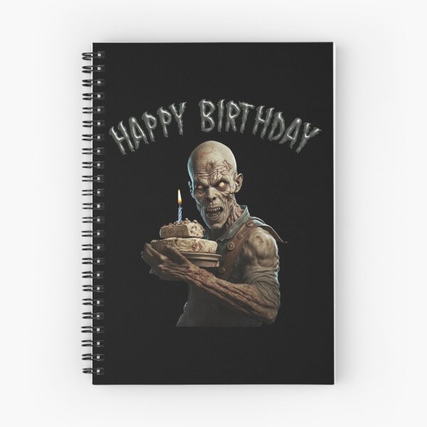 Item preview, Happy Birthday Zombie designed and sold by Scrumptious Designs.