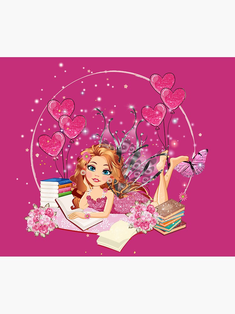 Thumbnail 5 of 5, Mouse Pad, Felicia's Valentine's Day Dreaming Collection designed and sold by TeelieTurner.