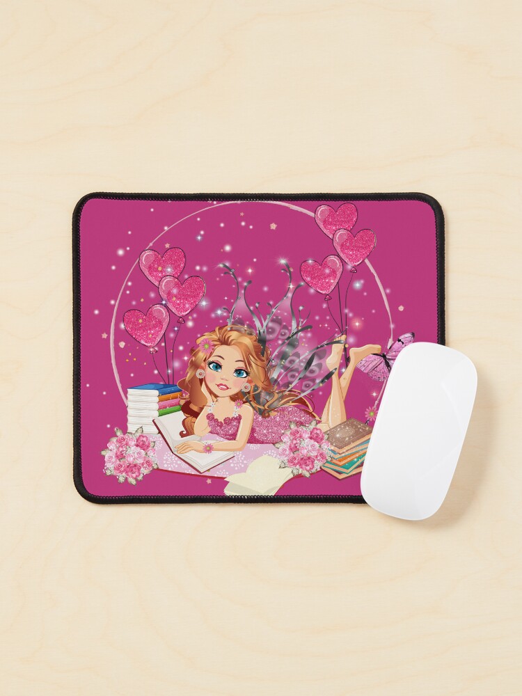 Thumbnail 1 of 5, Mouse Pad, Felicia's Valentine's Day Dreaming Collection designed and sold by TeelieTurner.