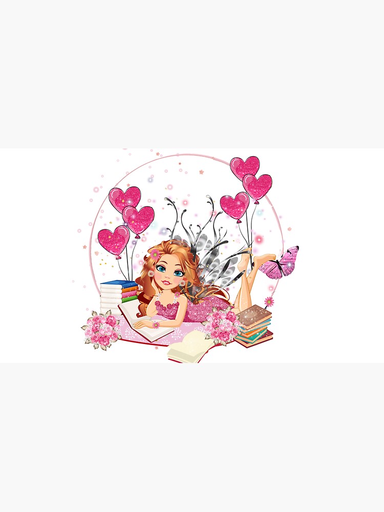 Thumbnail 6 of 6, Bucket Hat, Felicia's Valentine's Day Dreaming Collection designed and sold by TeelieTurner.