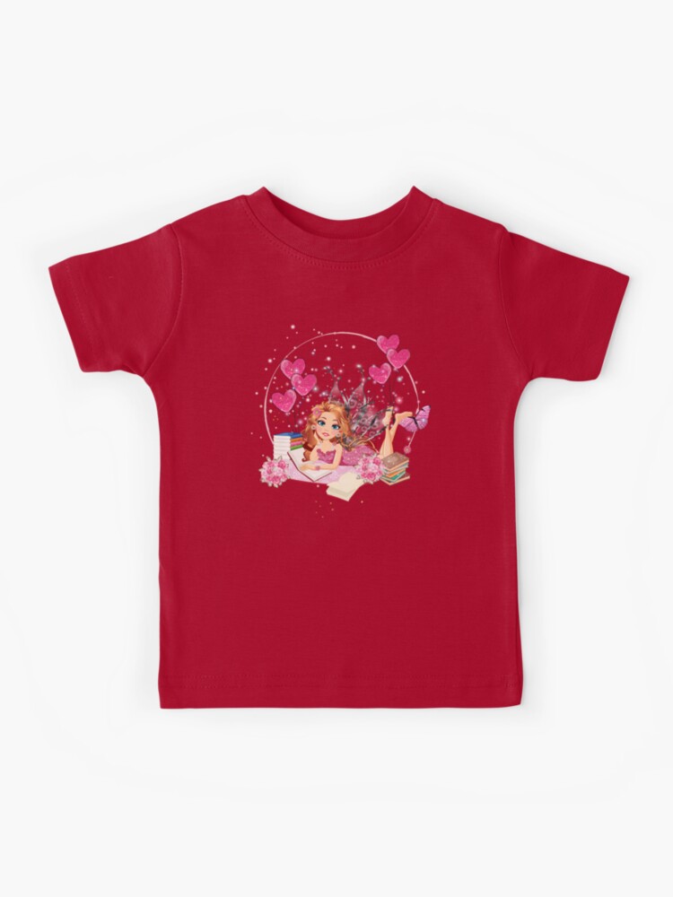 Thumbnail 1 of 2, Kids T-Shirt, Felicia's Valentine's Day Dreaming Collection designed and sold by TeelieTurner.