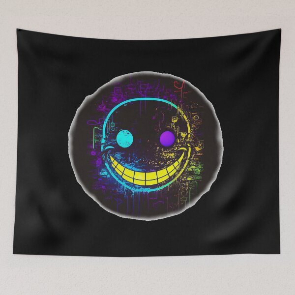 Item preview, Cyberpunk Grinning Face designed and sold by The-Fox-Hole.