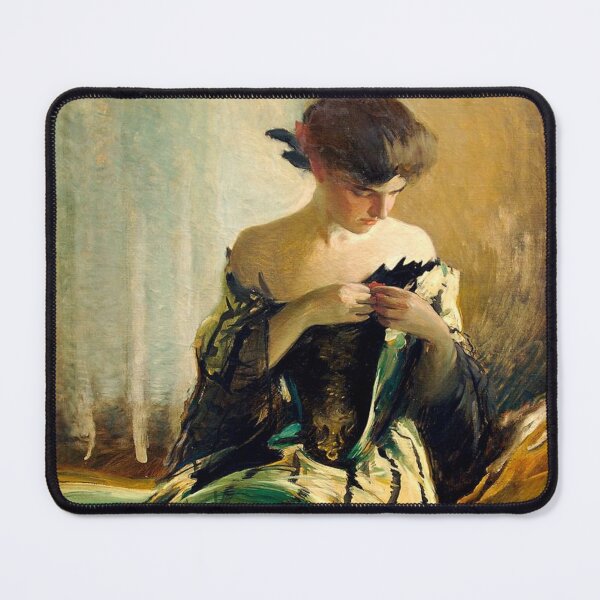 Item preview, Study in Black and Green designed and sold by LadybellVintage.
