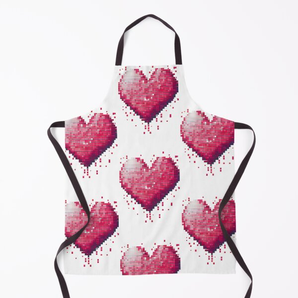 Item preview, Romantic Heart Pixel Art for Valentine's Day designed and sold by Voyshop.
