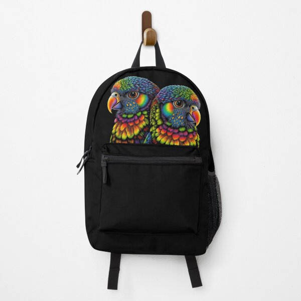 Item preview, Rainbow Lorikeet Love, Australian Birds, Bright and Colorful, Full of Personality and Love for Life designed and sold by Orianah.