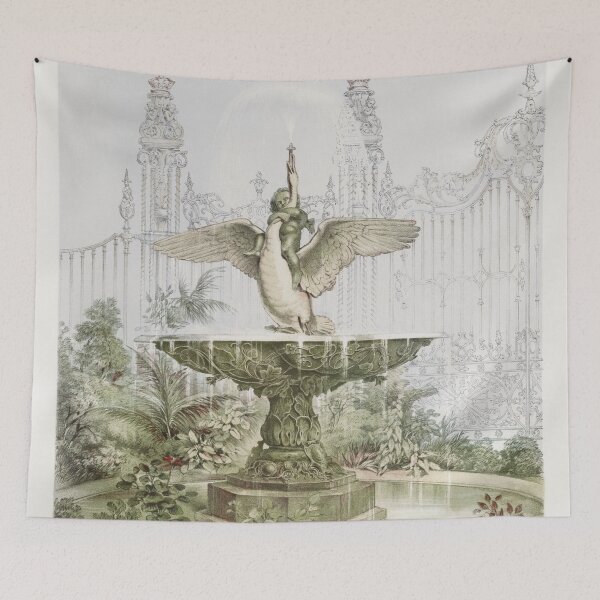 Item preview, Sir Matthew Digby Wyatt- Fountain and Ornamental Gates designed and sold by tomorrowsart.