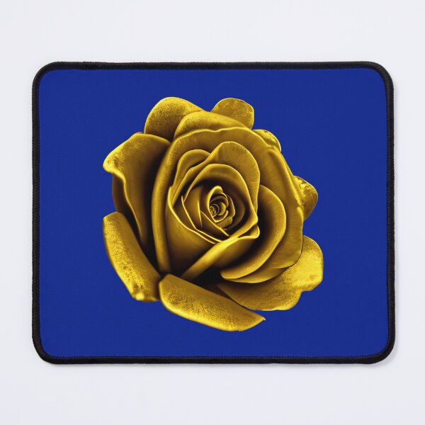 Item preview, Gold rose flower artwork designed and sold by gramizzia.