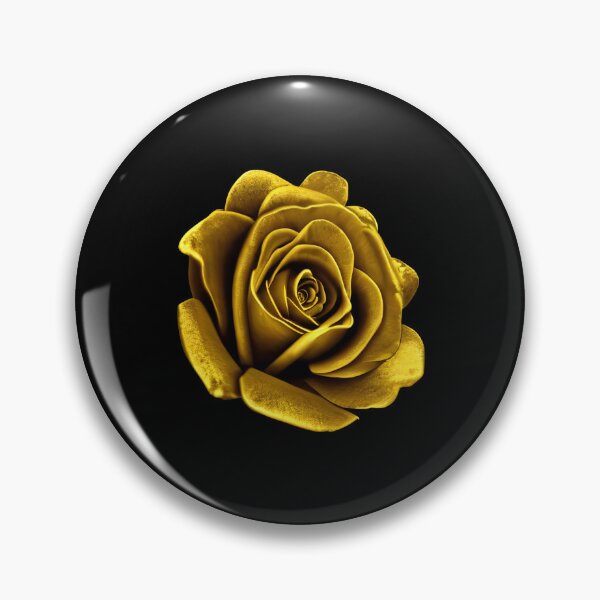 Item preview, Gold rose flower artwork designed and sold by gramizzia.