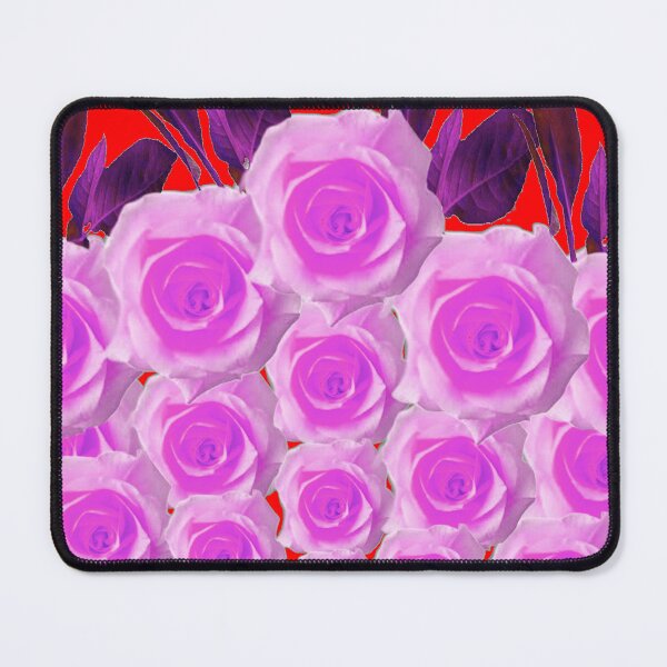 Item preview, PINK GARDEN ROSES ABSTRACT PATTERN ARTS designed and sold by sharlesart.