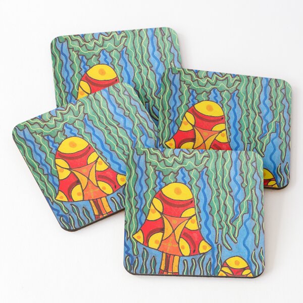 Item preview, Mushroom Swamp designed and sold by artbyalette.
