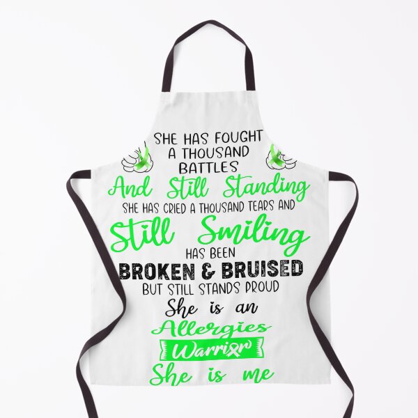 Item preview, Allergies Warrior SHE IS ME - Support Allergies Fighter Gifts designed and sold by Berriosly.