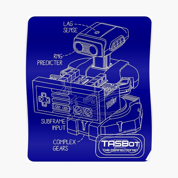 TASBot - the perfectionist Poster