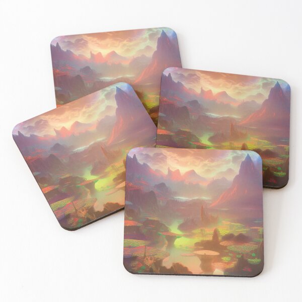 Item preview, Psychedelic Mountain Range designed and sold by AdaptiveReuse.