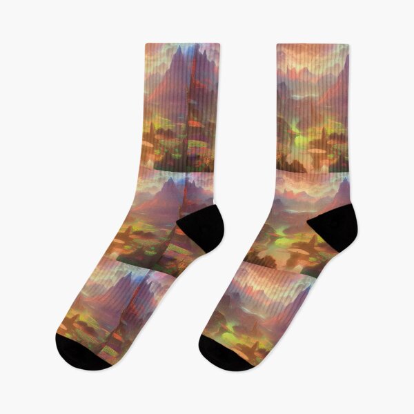 Item preview, Psychedelic Mountain Range designed and sold by AdaptiveReuse.