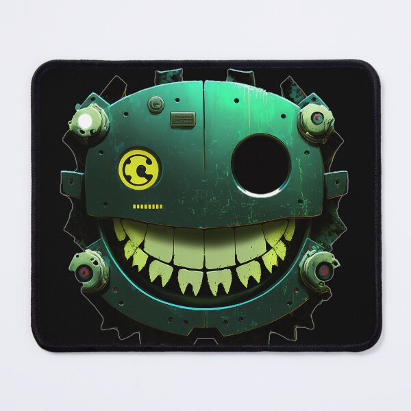 Item preview, Cyberpunk Grinning Face designed and sold by The-Fox-Hole.