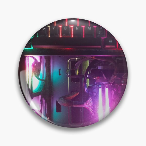 Item preview, Inside a Gamer's PC and keyboard - Lights!! designed and sold by NahyArt.