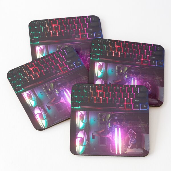 Item preview, Inside a Gamer's PC and keyboard - Lights!! designed and sold by NahyArt.