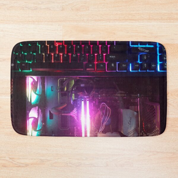 Item preview, Inside a Gamer's PC and keyboard - Lights!! designed and sold by NahyArt.