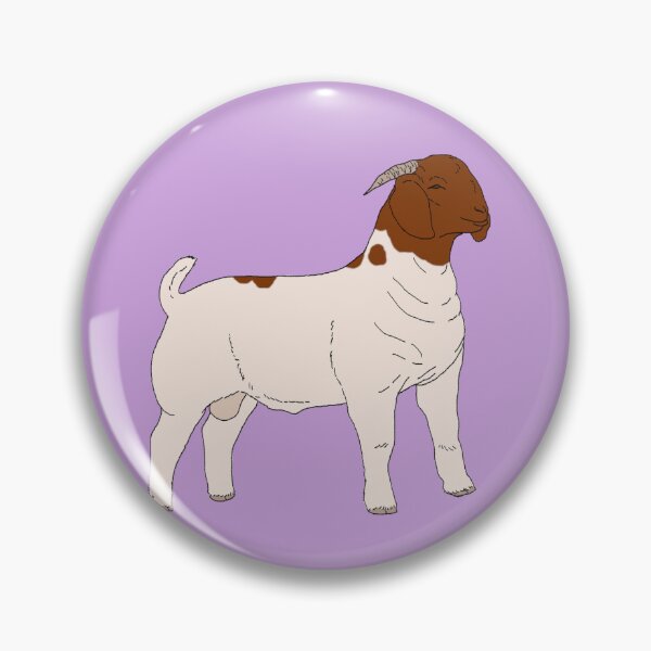 Item preview, Boer Goats Pattern Purple designed and sold by Ashley Gagnon.