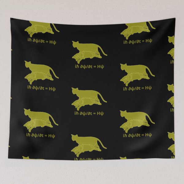 Item preview, Golden cat and schrodinger's paradox designed and sold by denis90ch.