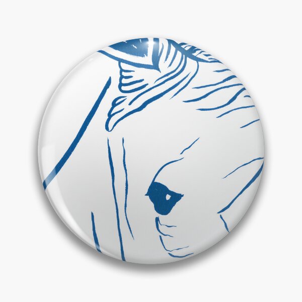 Item preview, Face of a Rhino - Navy Palette  designed and sold by Niina  Niskanen.
