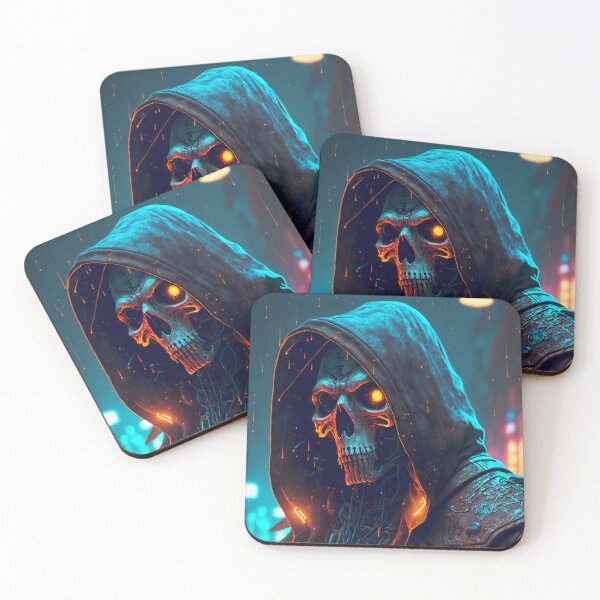 Item preview, Cyberpunk Grim Reaper designed and sold by TortillaChief.