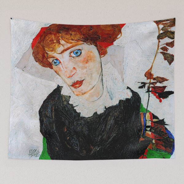 Item preview, Portrait of Wally Neuzil - Egon Schiele designed and sold by SimpleJoyStyle.