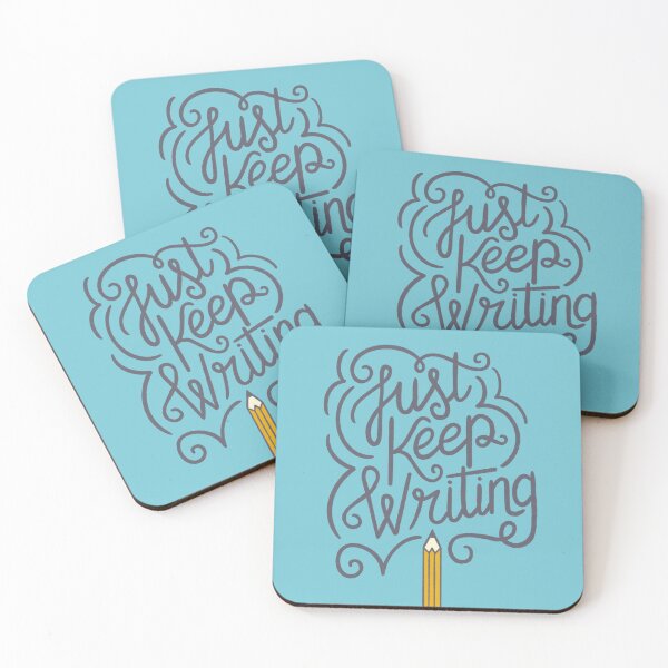 Item preview, Just Keep Writing designed and sold by DesignsByAND.