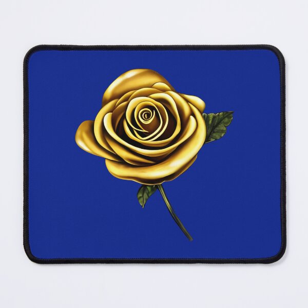 Item preview, Gold rose flower artwork designed and sold by gramizzia.