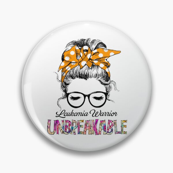 Item preview, Leukemia Warrior - UNBREAKABLE - Leukemia Ribbon designed and sold by Tifrop.