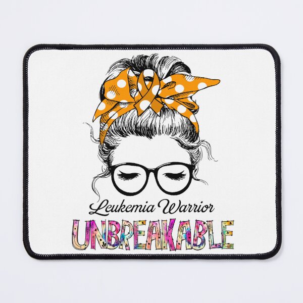 Item preview, Leukemia Warrior - UNBREAKABLE - Leukemia Ribbon designed and sold by Tifrop.
