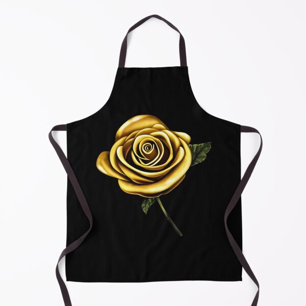 Item preview, Gold rose flower artwork designed and sold by gramizzia.