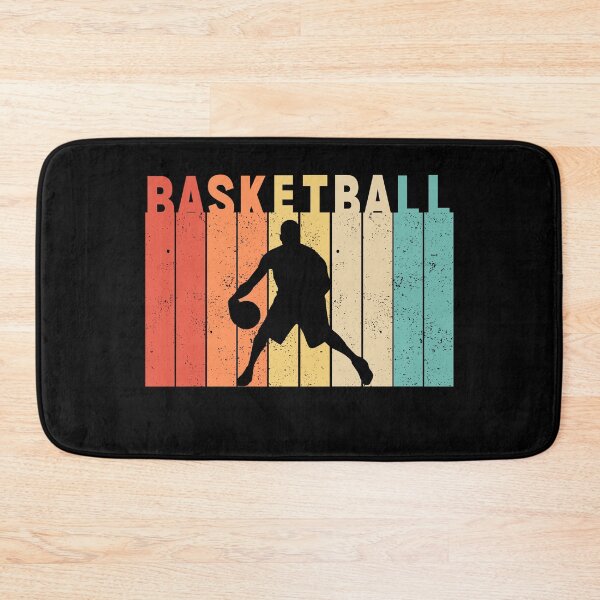 Artikelvorschau, Retro-Basketball, Vintage-Basketball entworfen und verkauft von LaughingHorseCo.