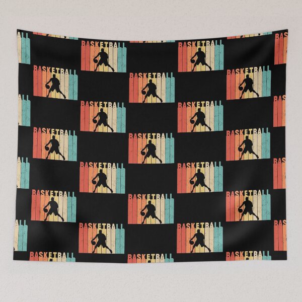 Item preview, Retro Basketball, Vintage Basketball designed and sold by LaughingHorseCo.