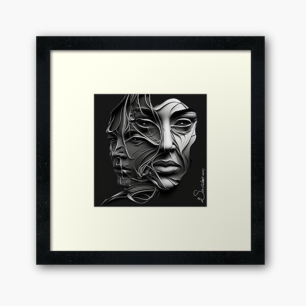 Gemini Tale Teller Club Orchestra Art by iServalan CDM Music Tracks and Book Illustrations  Framed Art Print