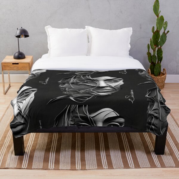 Gemini Tale Teller Club Orchestra Art by iServalan CDM Music Tracks and Book Illustrations  Throw Blanket