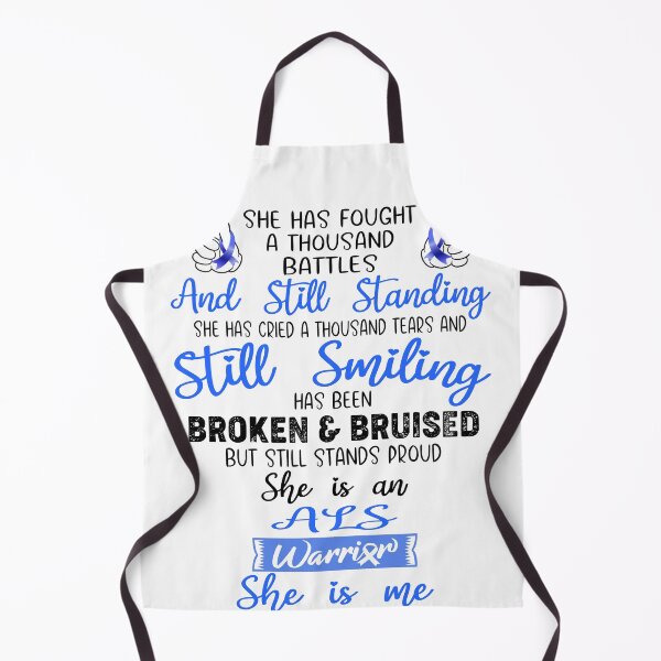 Item preview, ALS Warrior SHE IS ME - Support ALS Fighter Gifts designed and sold by Berriosly.