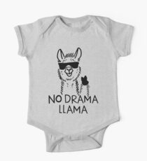 No Drama Llama One Piece - Short Sleeve