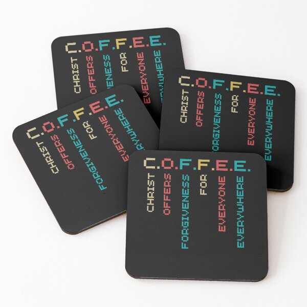 Item preview, Coffee is God Shirt, Christ Offers Forgiveness For Everyone Everywhere designed and sold by DanaMire.