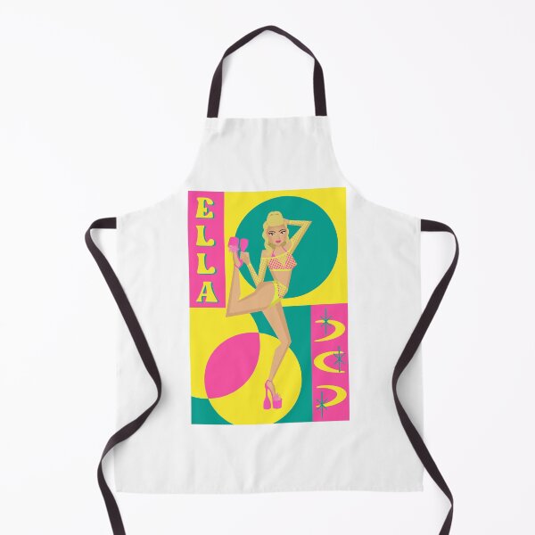 Item preview, ella 60s neon midcentury modernism art designed and sold by goldenkiwisugar.