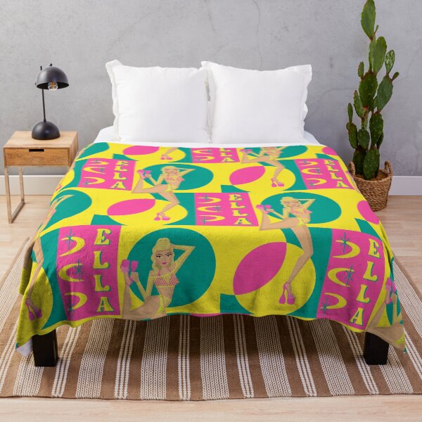 Item preview, ella 60s neon midcentury modernism art designed and sold by goldenkiwisugar.