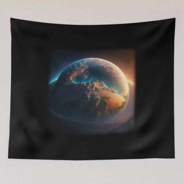 Item preview, Beautiful planet designed and sold by ArtElephant.