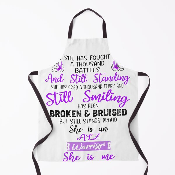 Item preview, ALZ Warrior SHE IS ME - Support ALZ Fighter Gifts designed and sold by Berriosly.