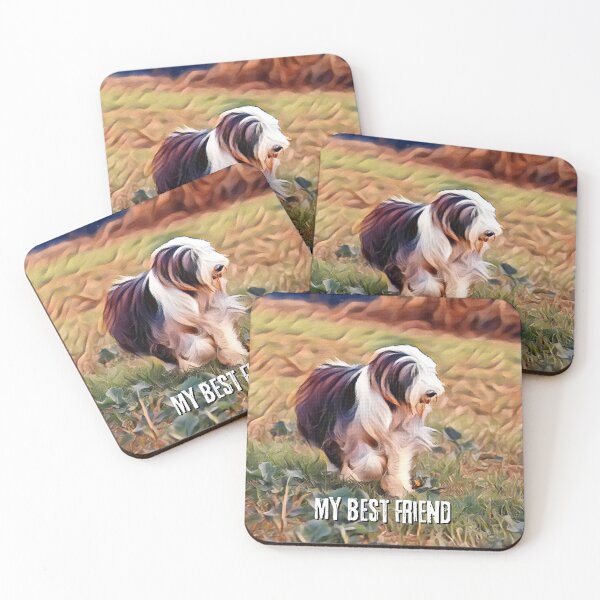 Item preview, My Best Friend is a Bearded Collie designed and sold by It's On Backwards.