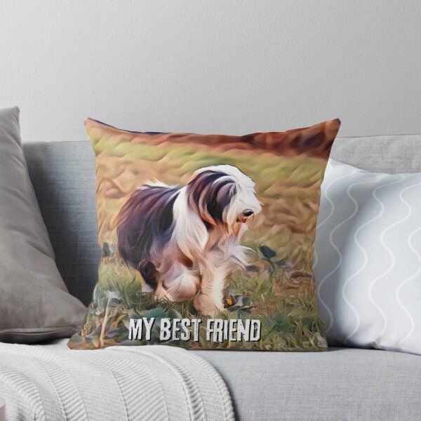 Item preview, My Best Friend is a Bearded Collie designed and sold by It's On Backwards.